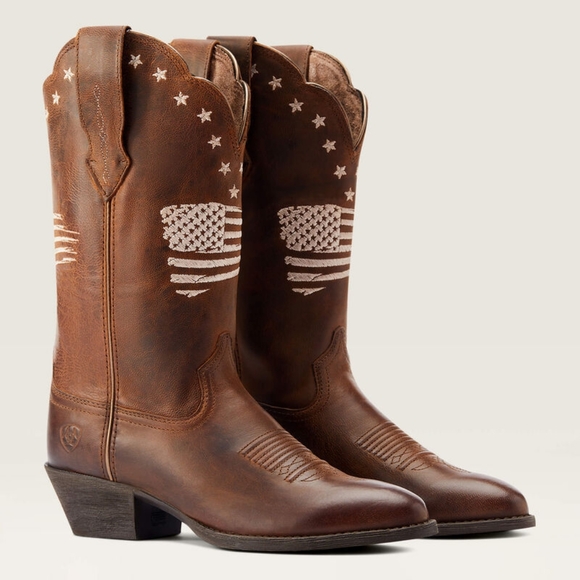 Ariat Heritage R Toe Liberty StretchFit Western Boot - Picture 1 of 14